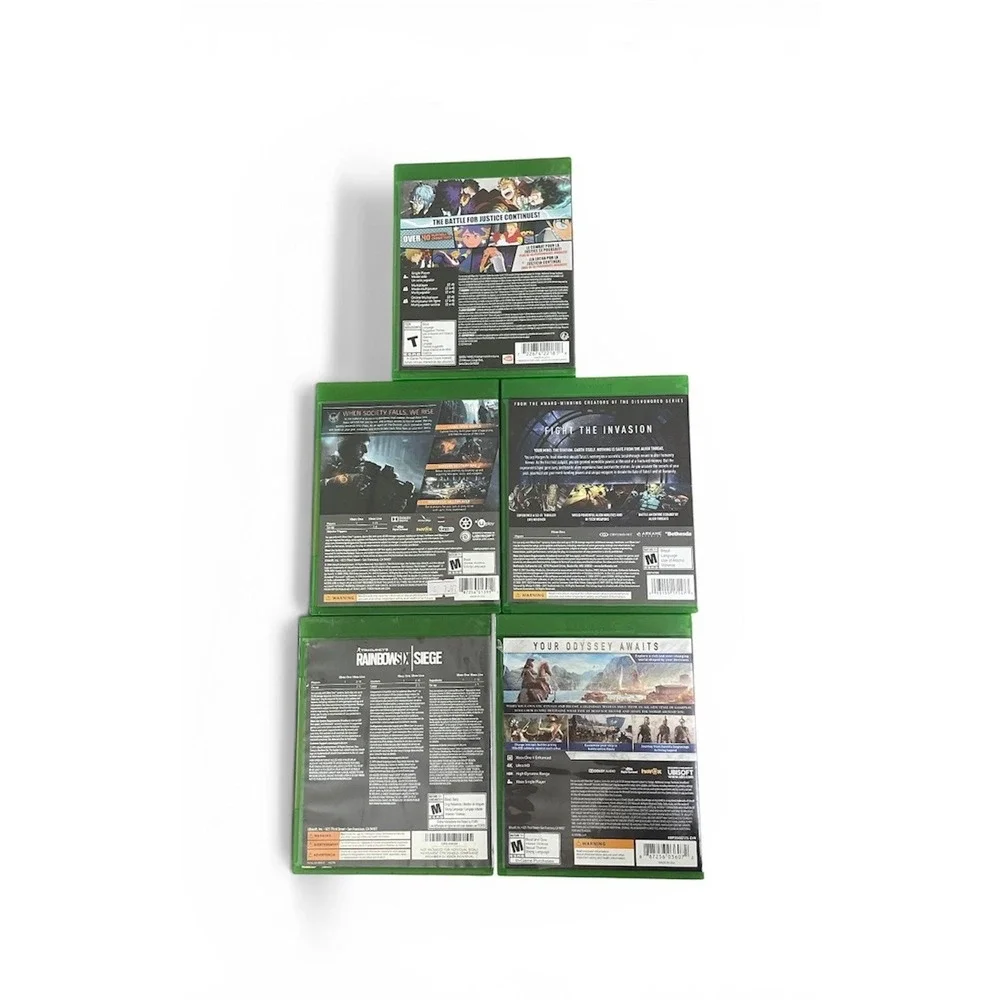 Xbox One Game Bundle Lot Assassins Creed Tom Clancy My Hero Prey